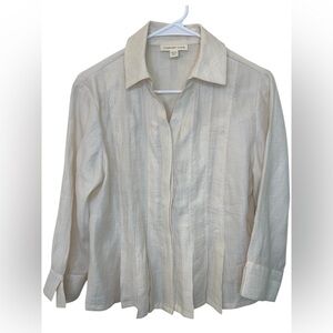 Coldwater Creek Rayon Bamboo Blouse | Extra Small (XS) | Excellent Condition
